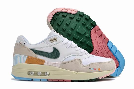 Nike Air Max 1 Black White Grey Peach Blue Yellow Men's Size 40-45 Shoes-36 - Click Image to Close